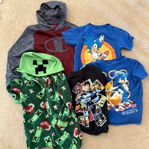 Boy clothes five pieces